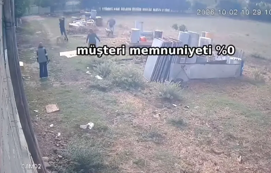 Andırın’da korku dolu anlar: "uysal" denilen köpek veterineri kovaladı!