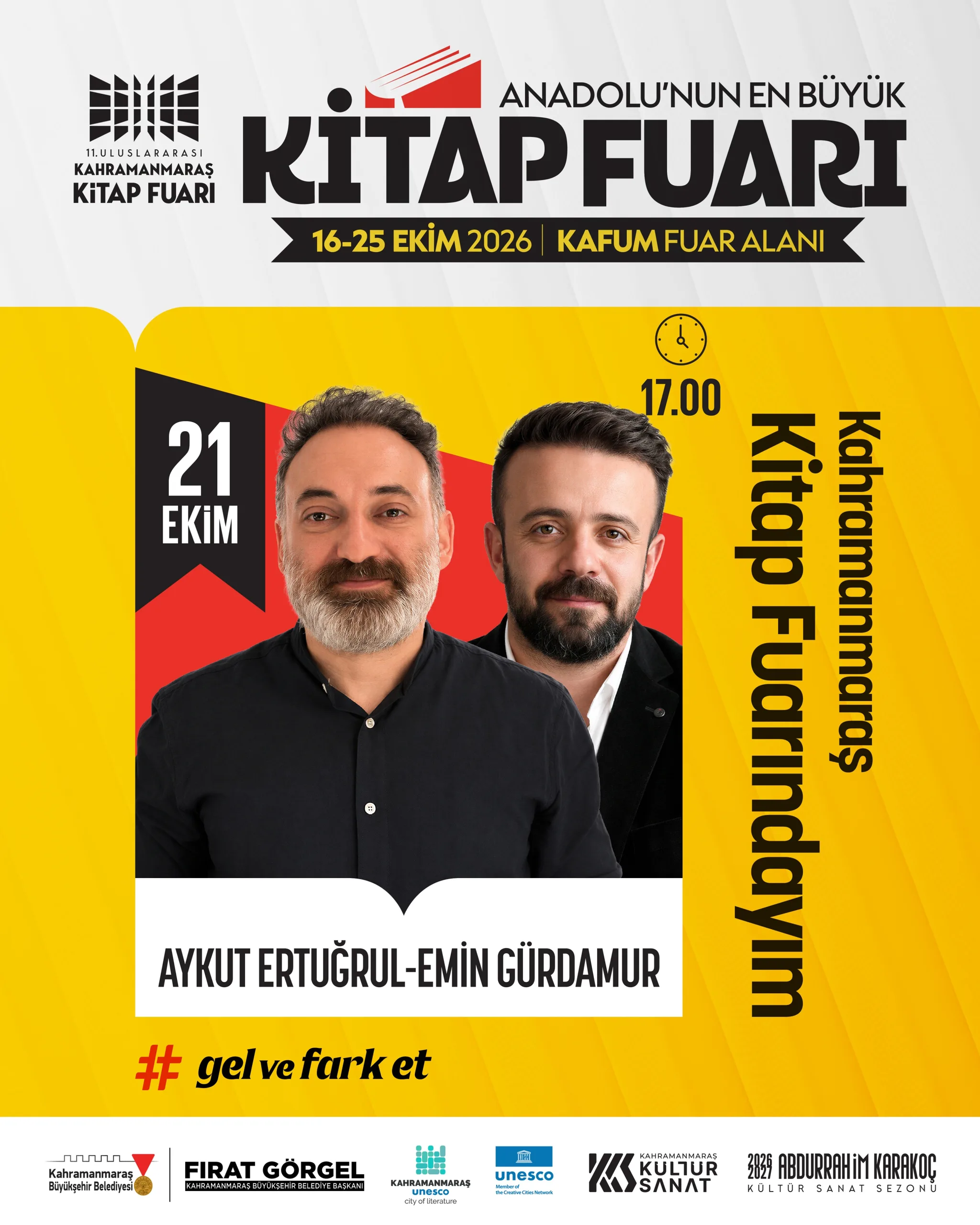 Kahramanmaraş kitap fuarı’nda dolu dolu çarşamba!