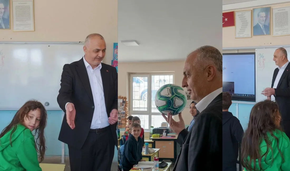 Andırın Belediye Başkanı Ahmet Sinan Gökşen, Mehmet Akif Ersoy İlkokulu