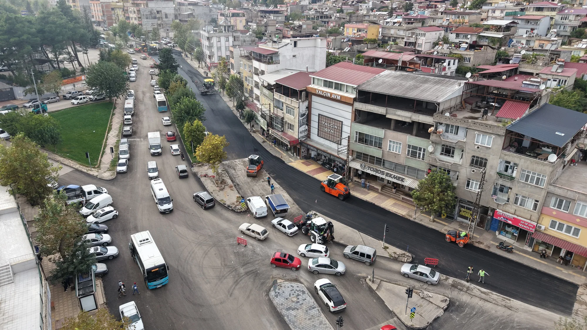 Akçakoyunlu’da altyapı bitti, asfalt serimi başladı!