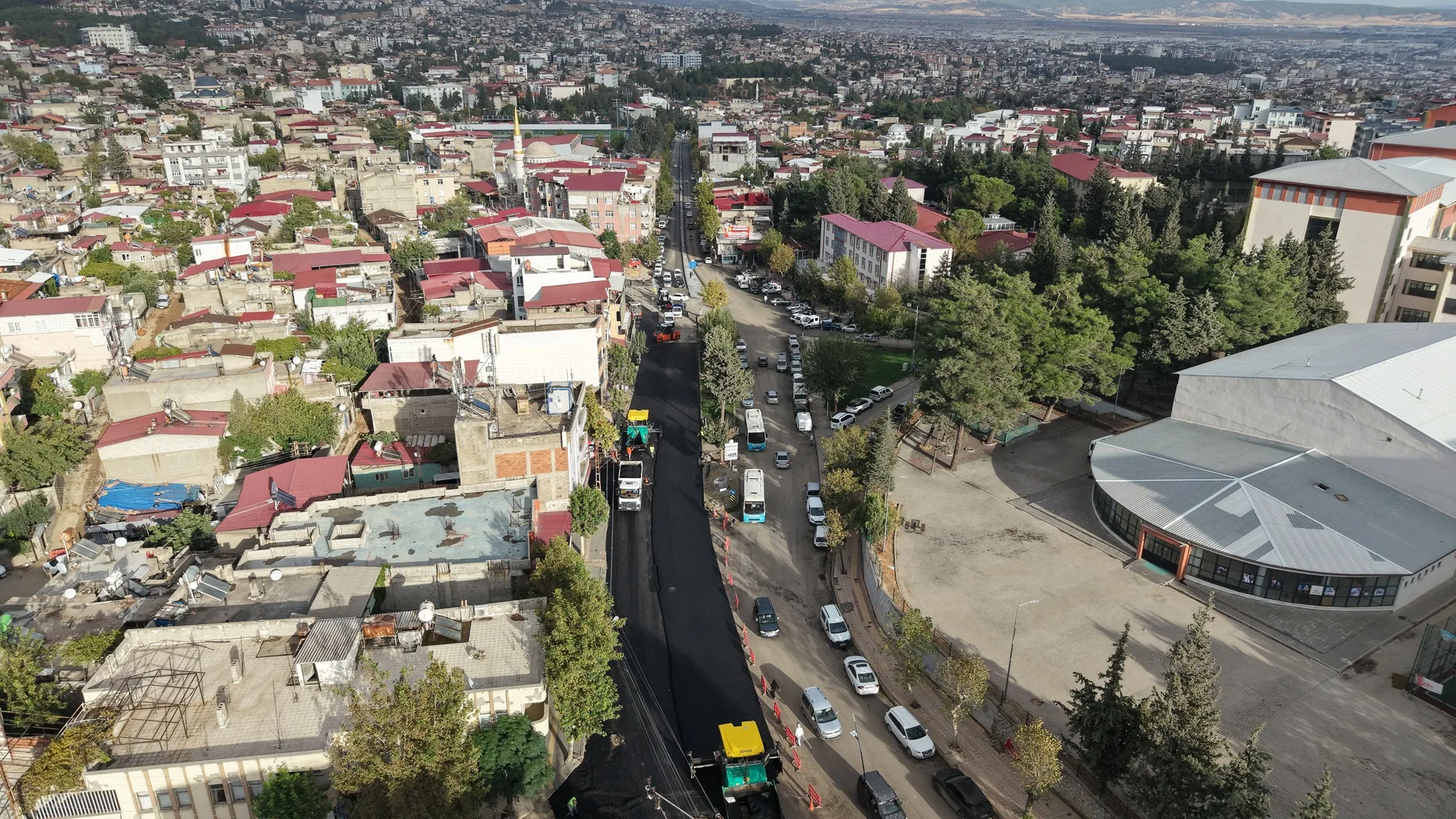 Akçakoyunlu’da altyapı bitti, asfalt serimi başladı!