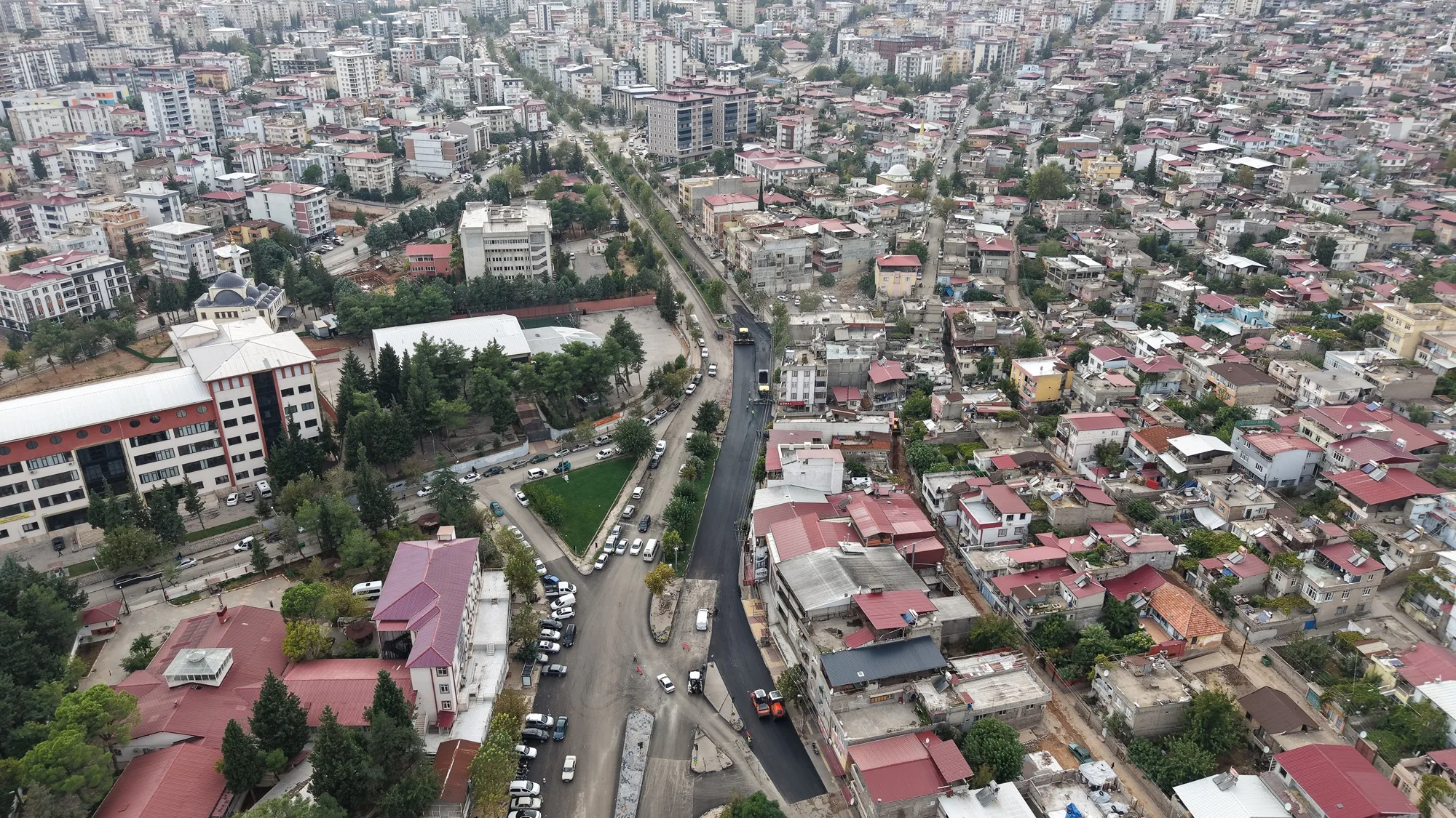 Akçakoyunlu’da altyapı bitti, asfalt serimi başladı!