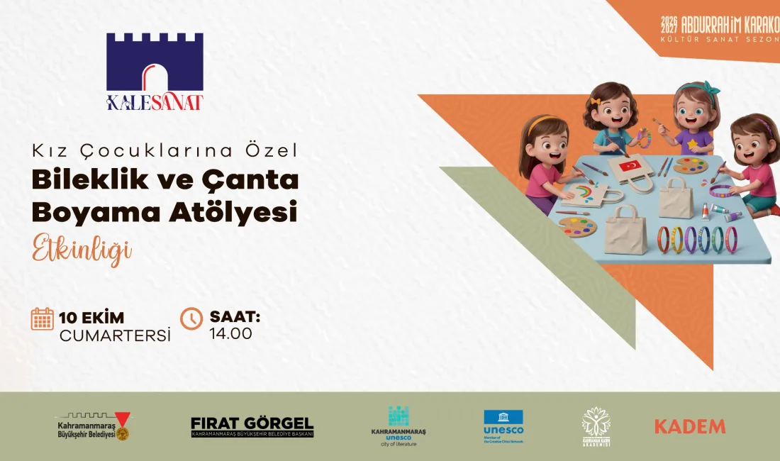Büyükşehir’den Kız Çocuklarına Özel Etkinlik! Kahramanmaraş Büyükşehir Belediyesi, Kahraman Kadın Akademisi ve KADEM iş birliğiyle