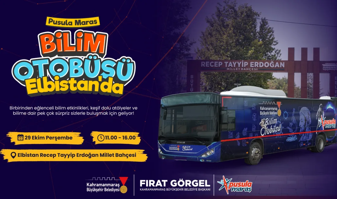 Gençleri bilim ve teknolojiyle buluşturan Pusula Maraş Bilim Otobüsü, 29