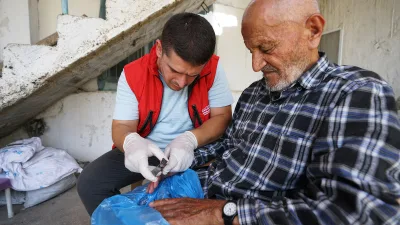 Kahramanmaraş Büyükşehir Belediyesi, Başkan Fırat Görgel öncülüğünde yaşlı vatandaşların bakım,