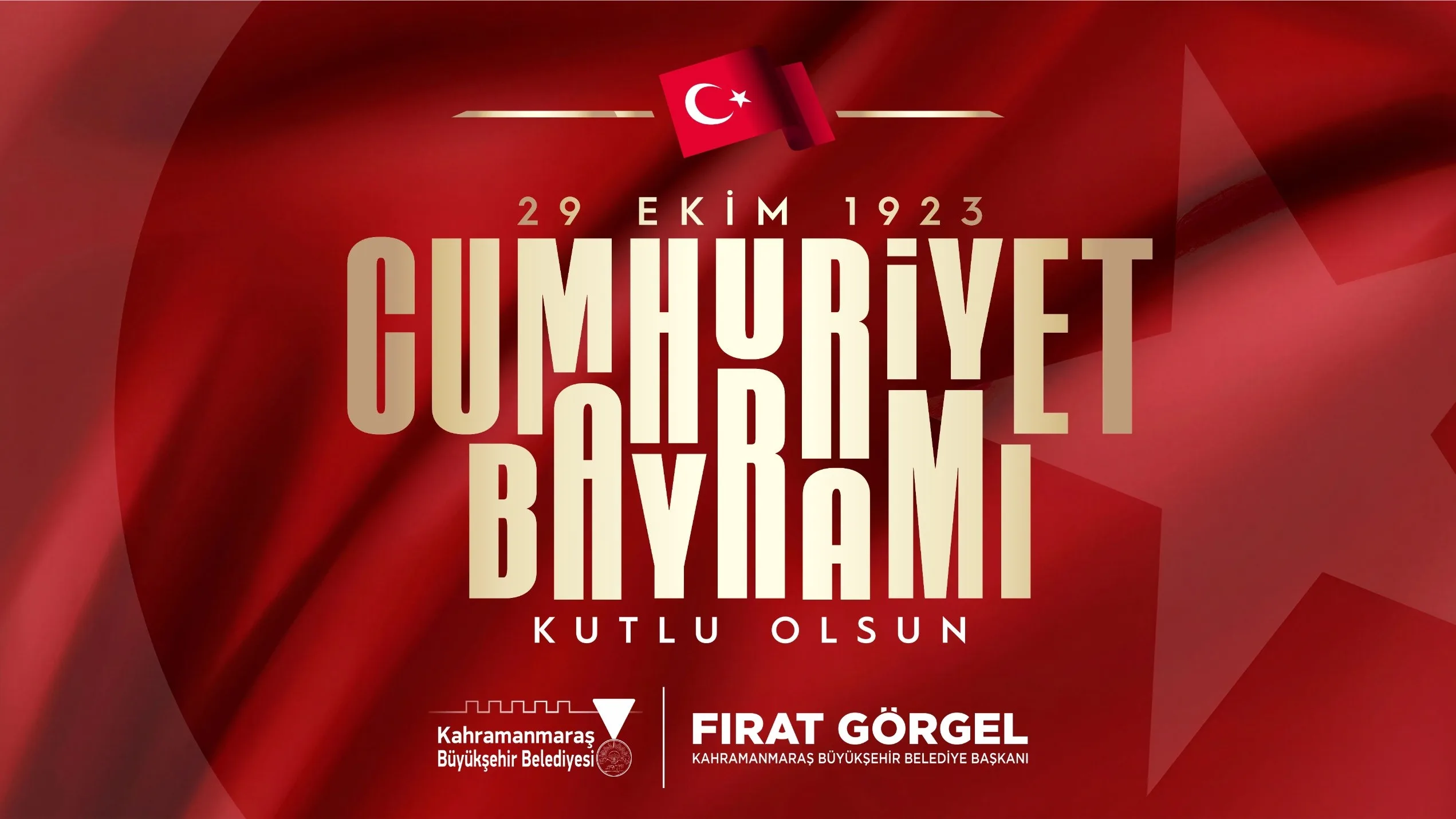 Başkan görgel’den cumhuriyet bayramı mesajı!