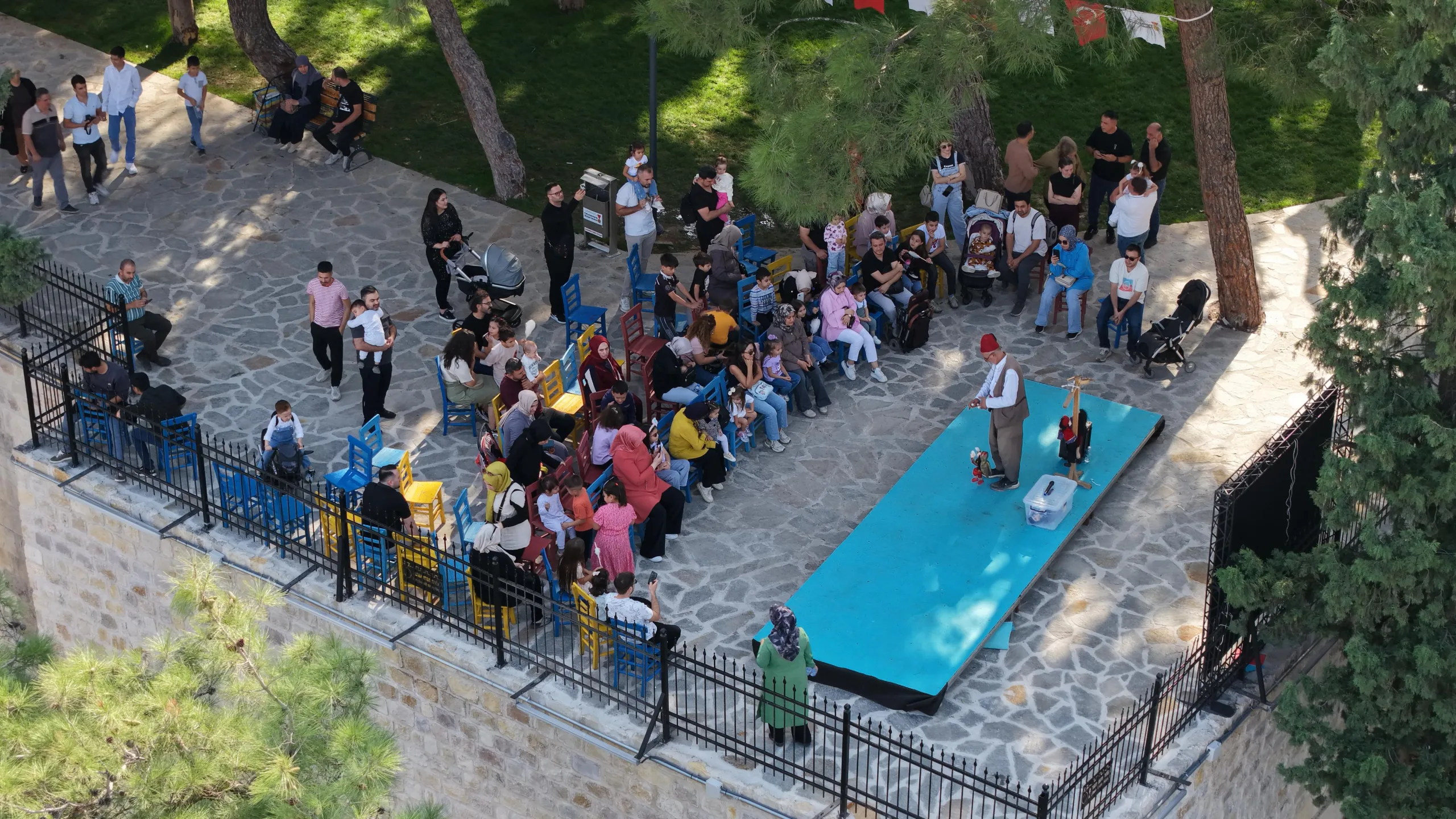 Minikler hafta sonunu kale’de değerlendiriyor!