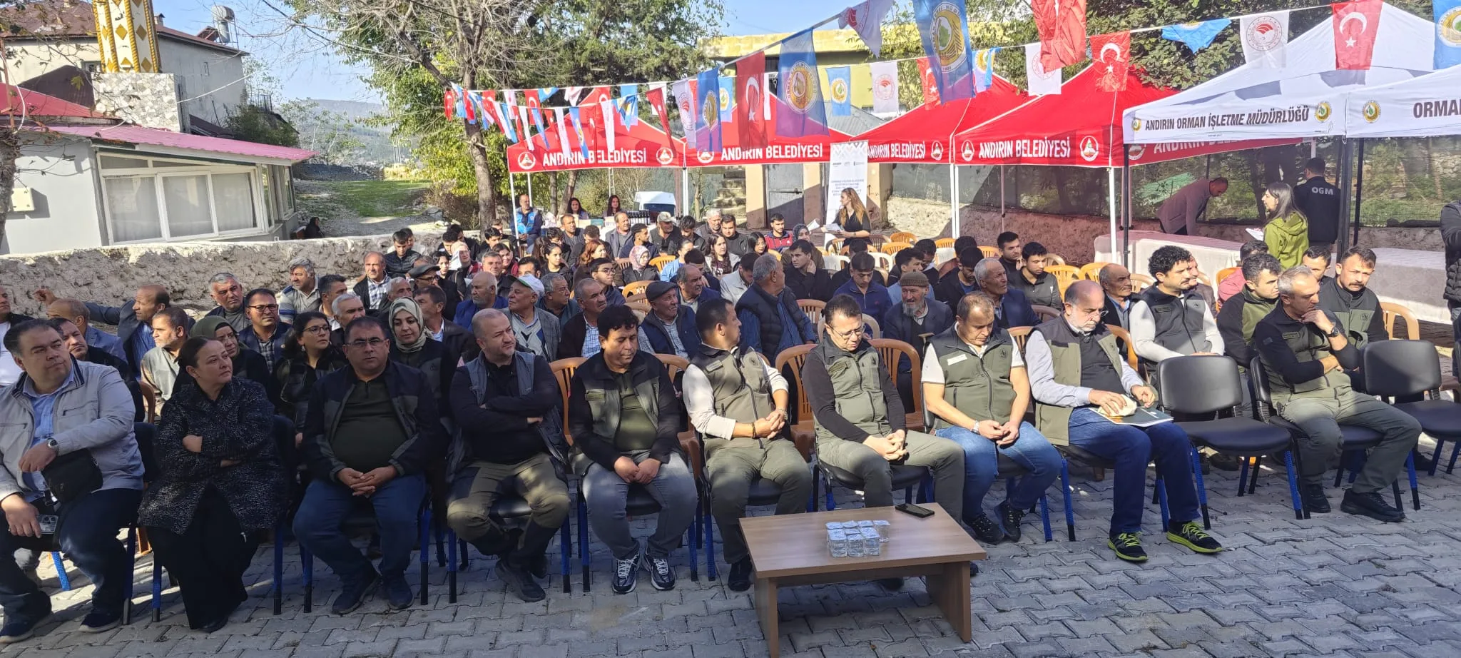 Andırın gökçeli’de defne çalıştayı ve tatbikatı düzenlendi!