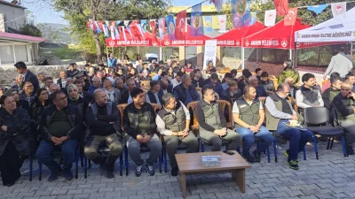 Kahramanmaraş’ın Andırın ilçesinde yürütülen ECO-REST projesi kapsamında Gökçeli Mahallesi’nde defne