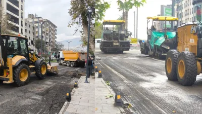 Kahramanmaraş’ta yağış sonrası şehrin en önemli ana arterlerinden birisi olan