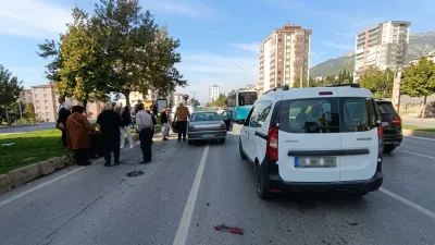 Kahramanmaraş’ta Şeyh Edebali Bulvarı'nda seyir halindeyken kalp krizi geçiren sürücü,