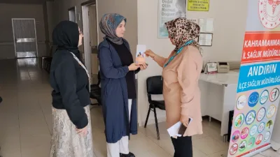 Andırın'da Şehit Ahmet Bıçakcı Aile Sağlığı Merkezi’nde 10 Ekim Dünya