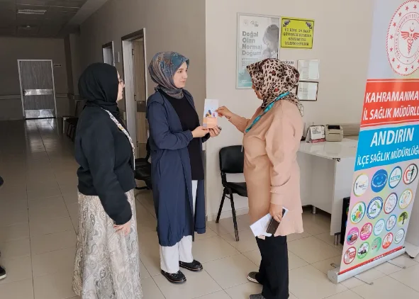 Andırın'da Şehit Ahmet Bıçakcı Aile Sağlığı Merkezi’nde 10 Ekim Dünya