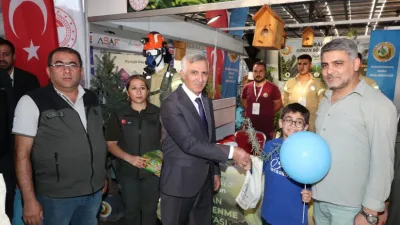Kahramanmaraş Orman Bölge Müdürlüğü, 10. Kahramanmaraş Tarım Fuarı’nda açtığı standında
