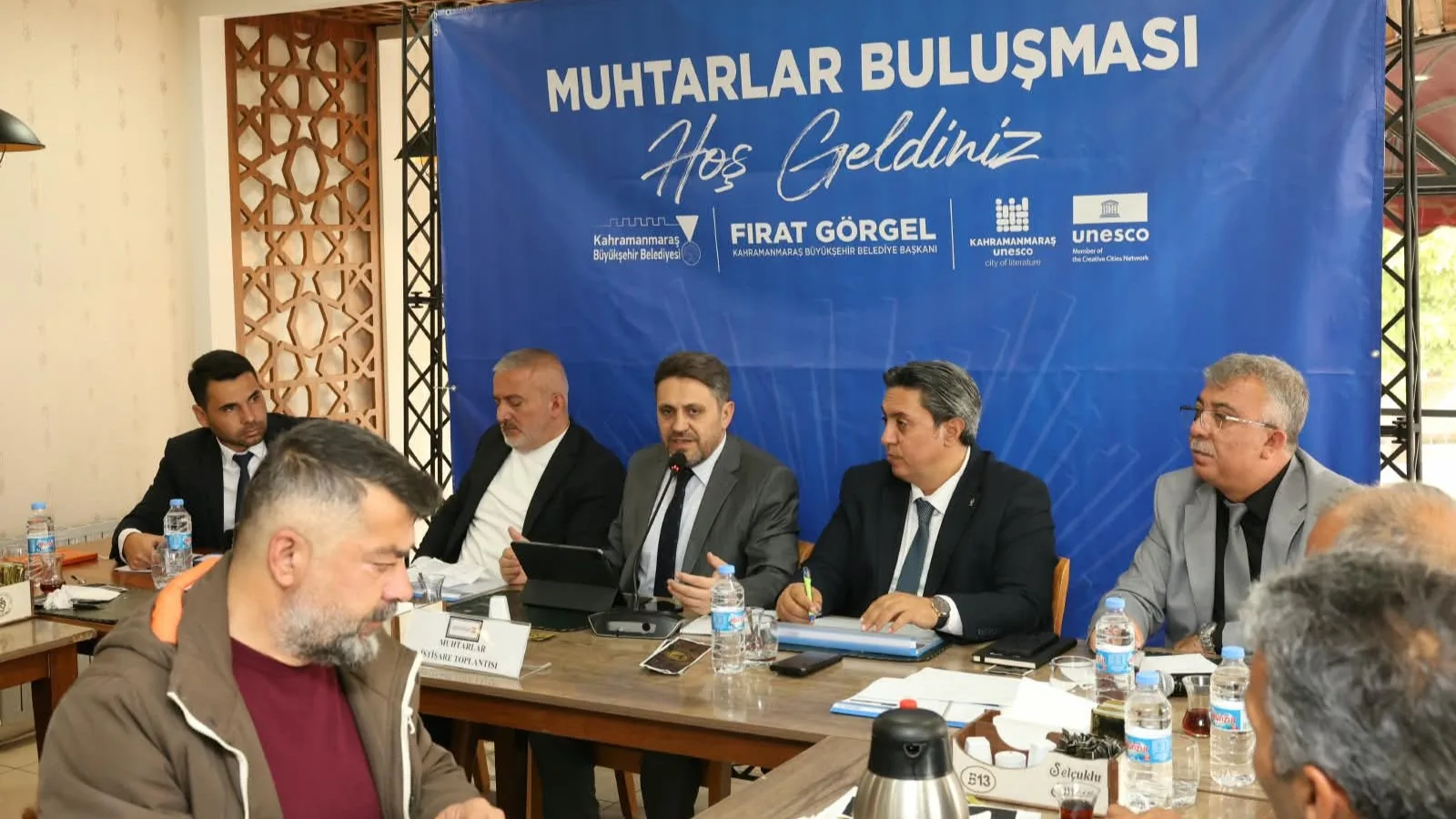 Büyükşehir, elbistan'da muhtarlarla masaya oturdu!