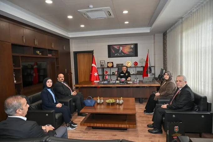 Emniyet müdürü kalaycı’ya ziyaret trafiği