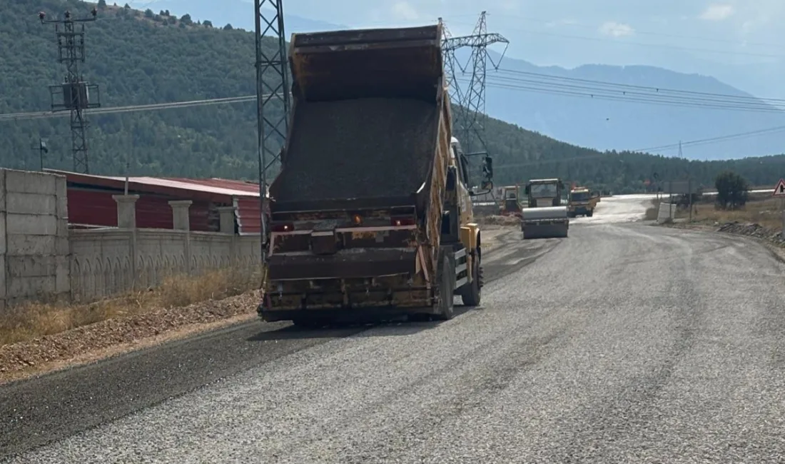 Mezralara bağlantı ve alternatif güzergâh sağlayan 4,5 kilometrelik yolda ikinci
