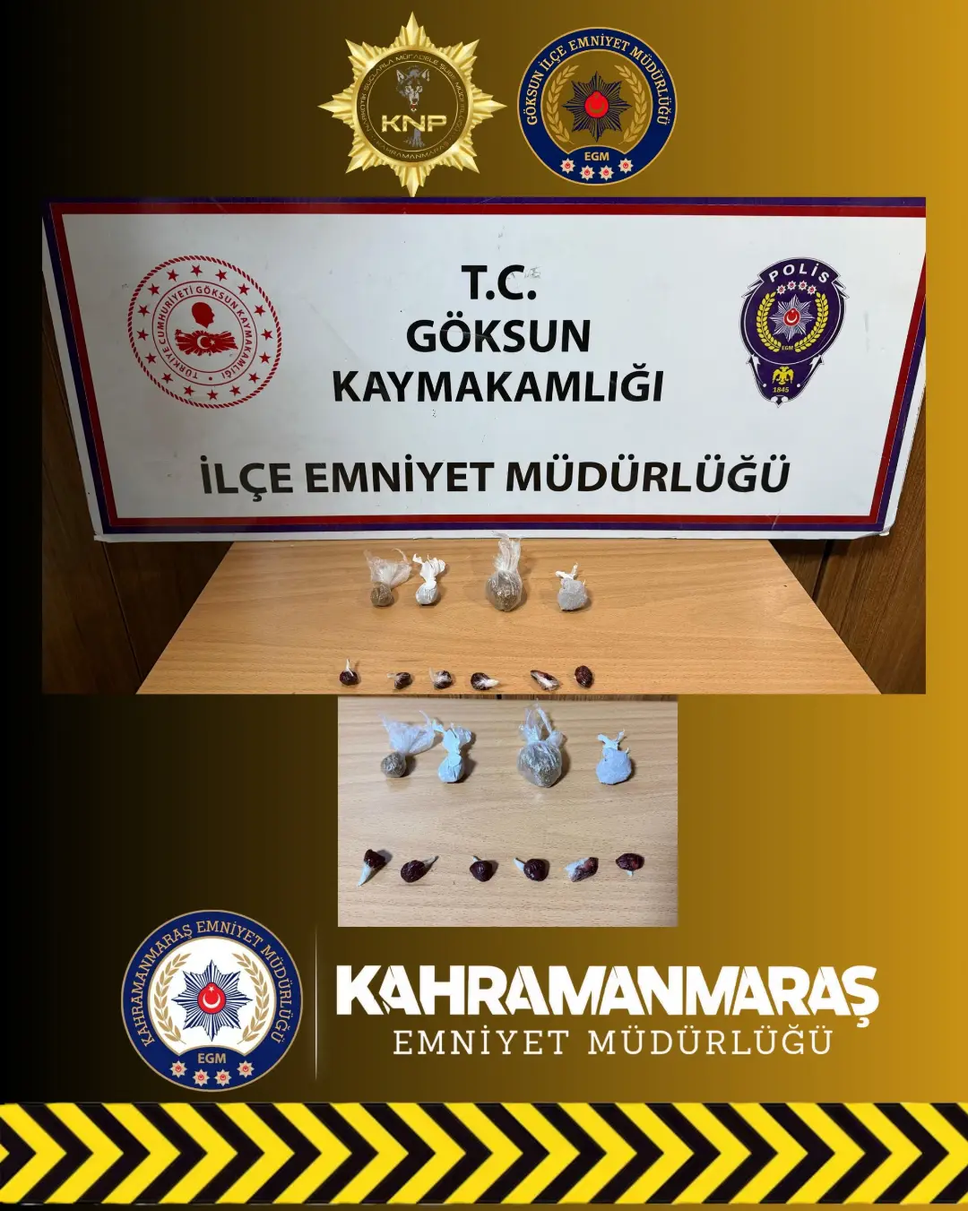 Göksun’da uyuşturucu operasyonu: 2 şüpheli yakalandı! Göksun’da uyuşturucu operasyonu: 2 şüpheli yakalandı!