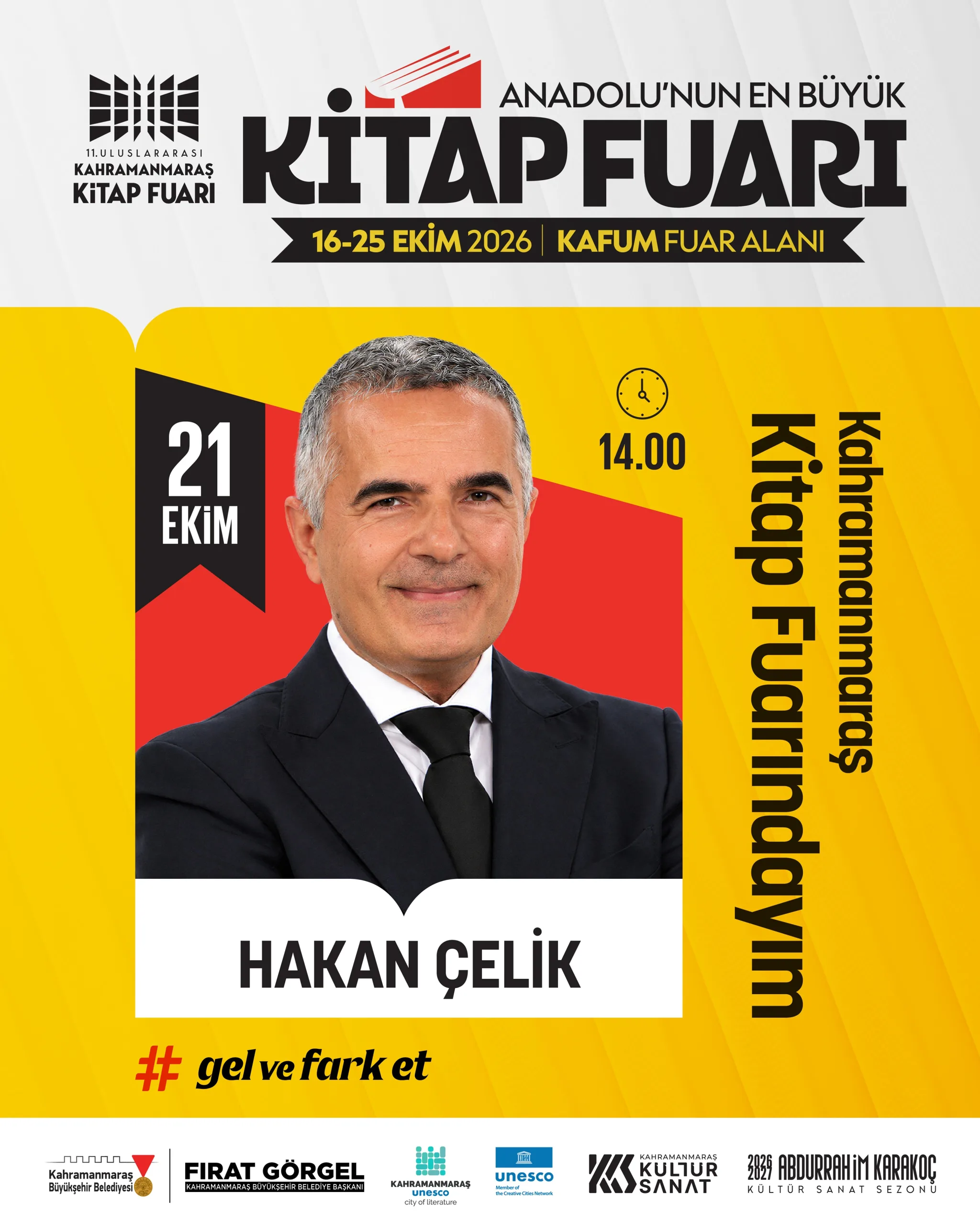Kahramanmaraş kitap fuarı’nda dolu dolu çarşamba!