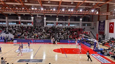 Türkiye Basketbol Ligi’nin 6. haftasında sahasında Pizzabulls Cedi Osman Basketbol’u
