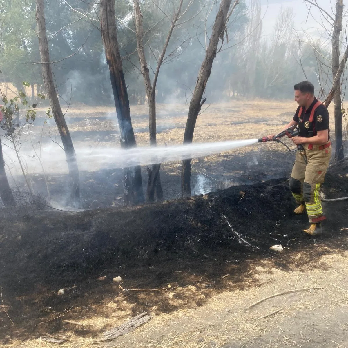 Büyükşehir i̇tfaiyesinden eylül’de bin 59 olaya müdahale