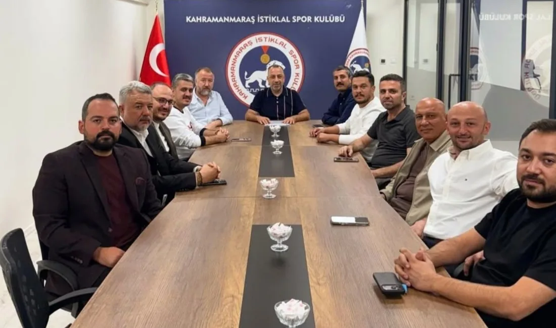 Kahramanmaraş İstiklalspor Yönetim Kurulu toplantı gerçekleştirdi. Toplantıda gelecek planlaması masaya