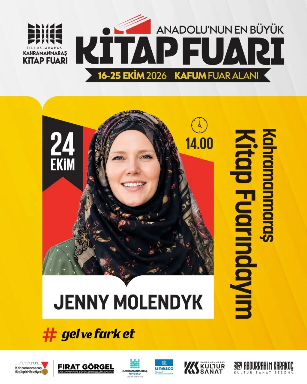 Kitap fuarı’nda cumartesi söyleşileri!