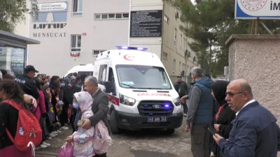 Kahramanmaraş’ta Zekeriya Tanrıverdi İmam Hatip Ortaokulu öğrencilerinin kimyasal kokudan zehirlenmesinin