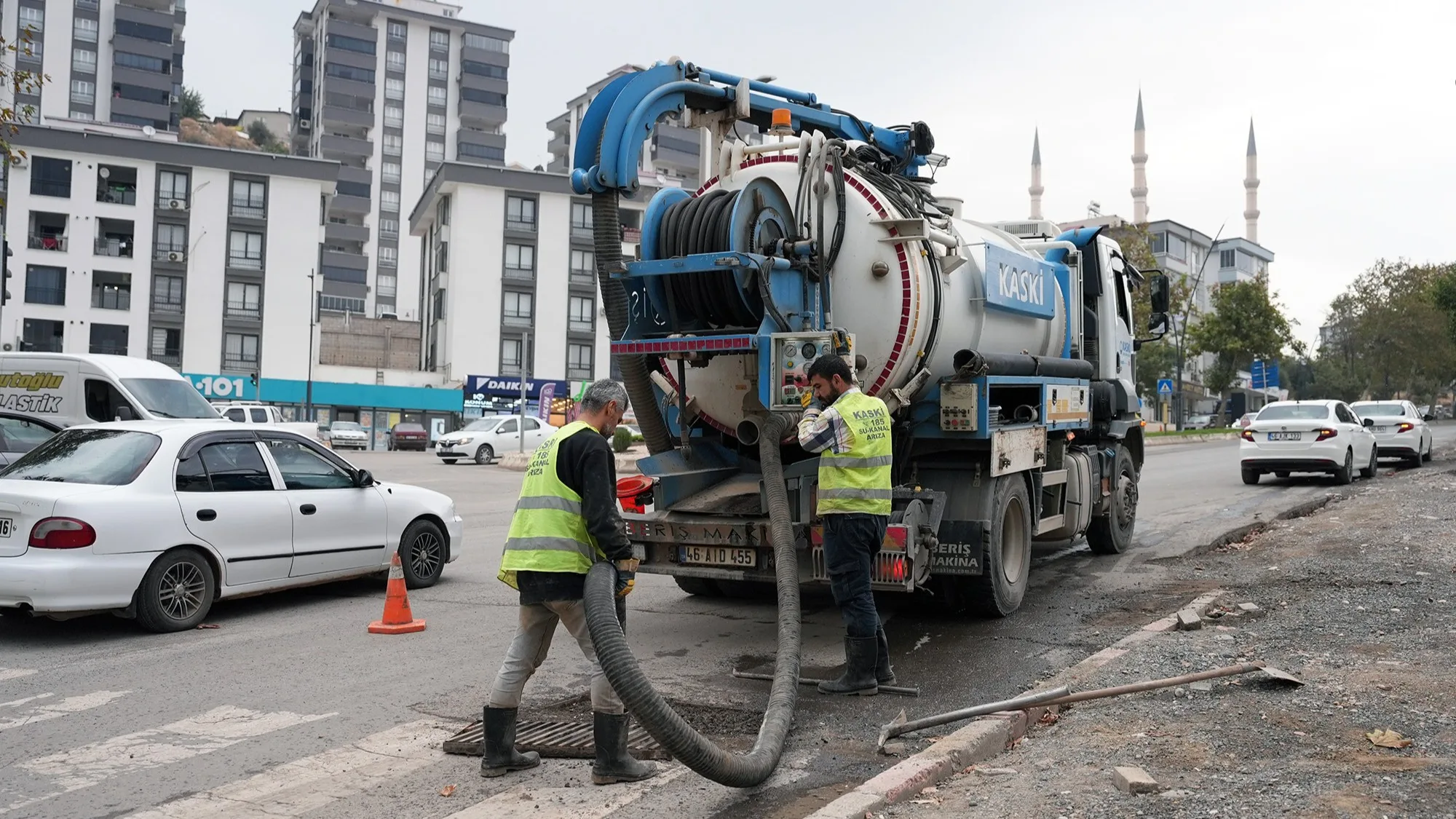 Kaski̇’den sağanak yağış öncesi kritik altyapı mesaisi!