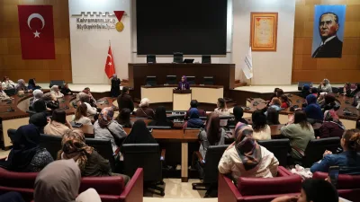 Kahramanmaraş Büyükşehir Belediyesi tarafından kadınların üretim gücünü desteklemek ve el