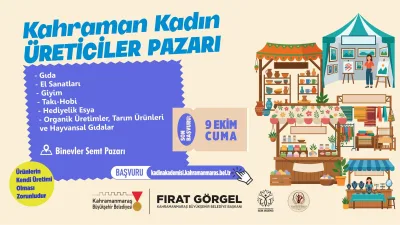 Kahramanmaraş Büyükşehir Belediyesi, kadınların üretim gücünü desteklemek ve ev ekonomilerine
