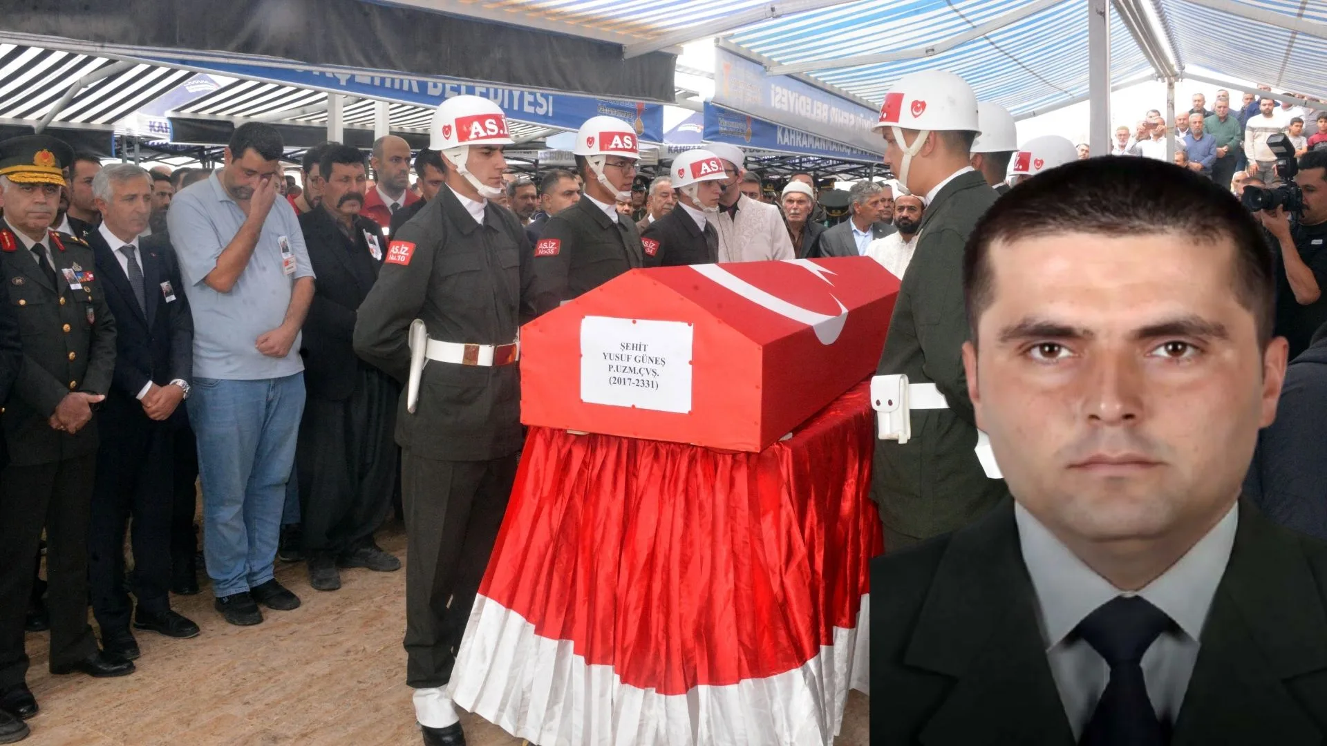 Kahramanmaraş Şehidini Ebediyete Uğurladı!