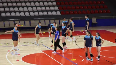 Uzman Posta Kadınlar 2. Ligi’nde mücadele eden Kahramanmaraş Büyükşehir Belediye