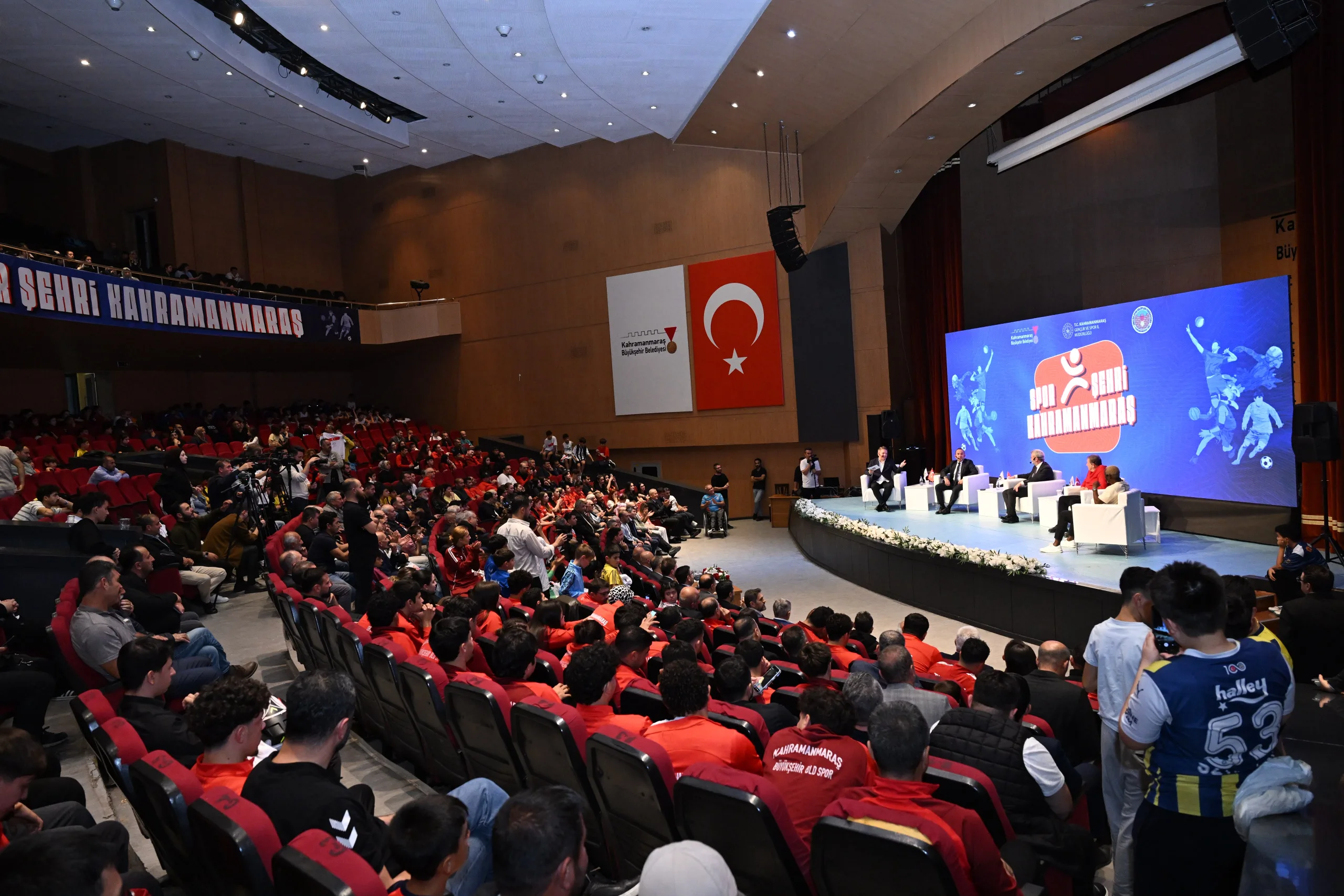 Kahramanmaraş’ta unutulmaz spor buluşması!