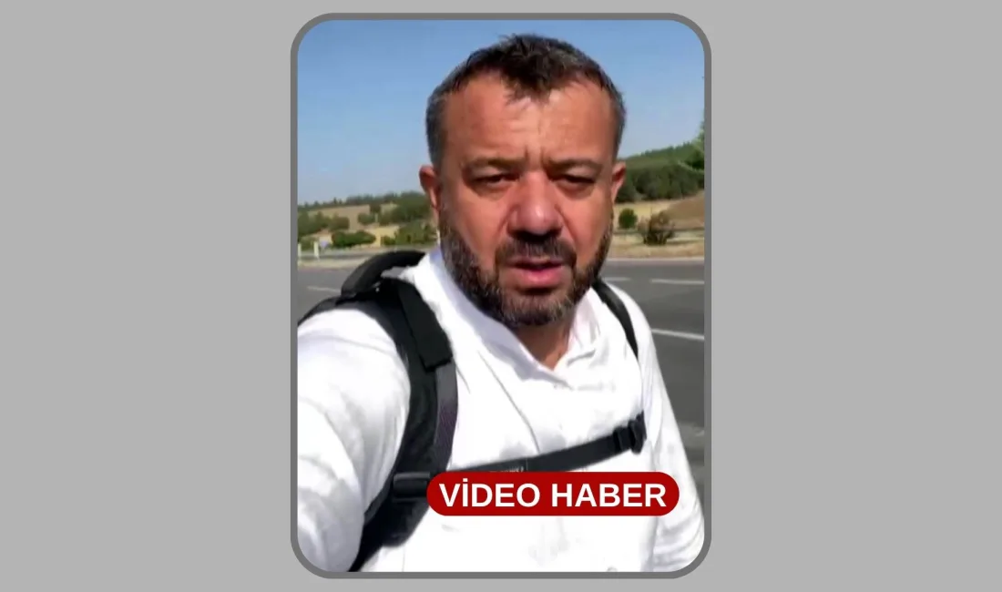 Kahramanmaraş’ta yaşayan Ahmet Okur, umre ibadeti için yürüyerek ve otostop