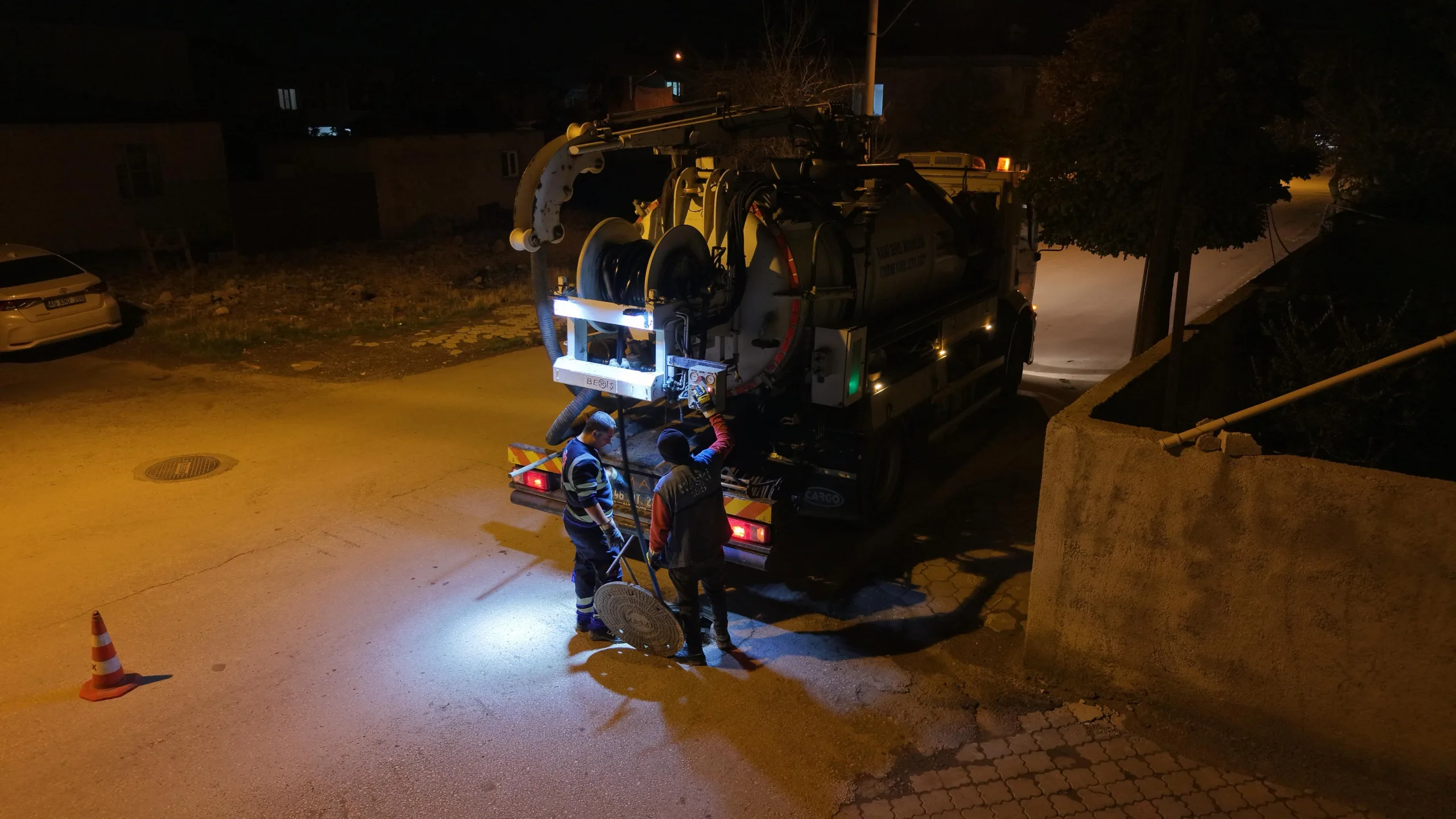 Sağanak yağış öncesi kaski̇’den yoğun mesai!