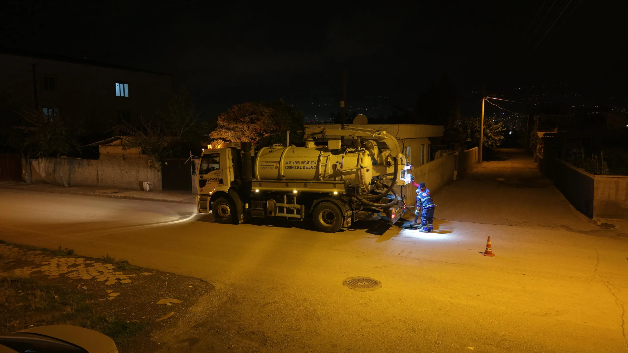 Sağanak yağış öncesi kaski̇’den yoğun mesai!