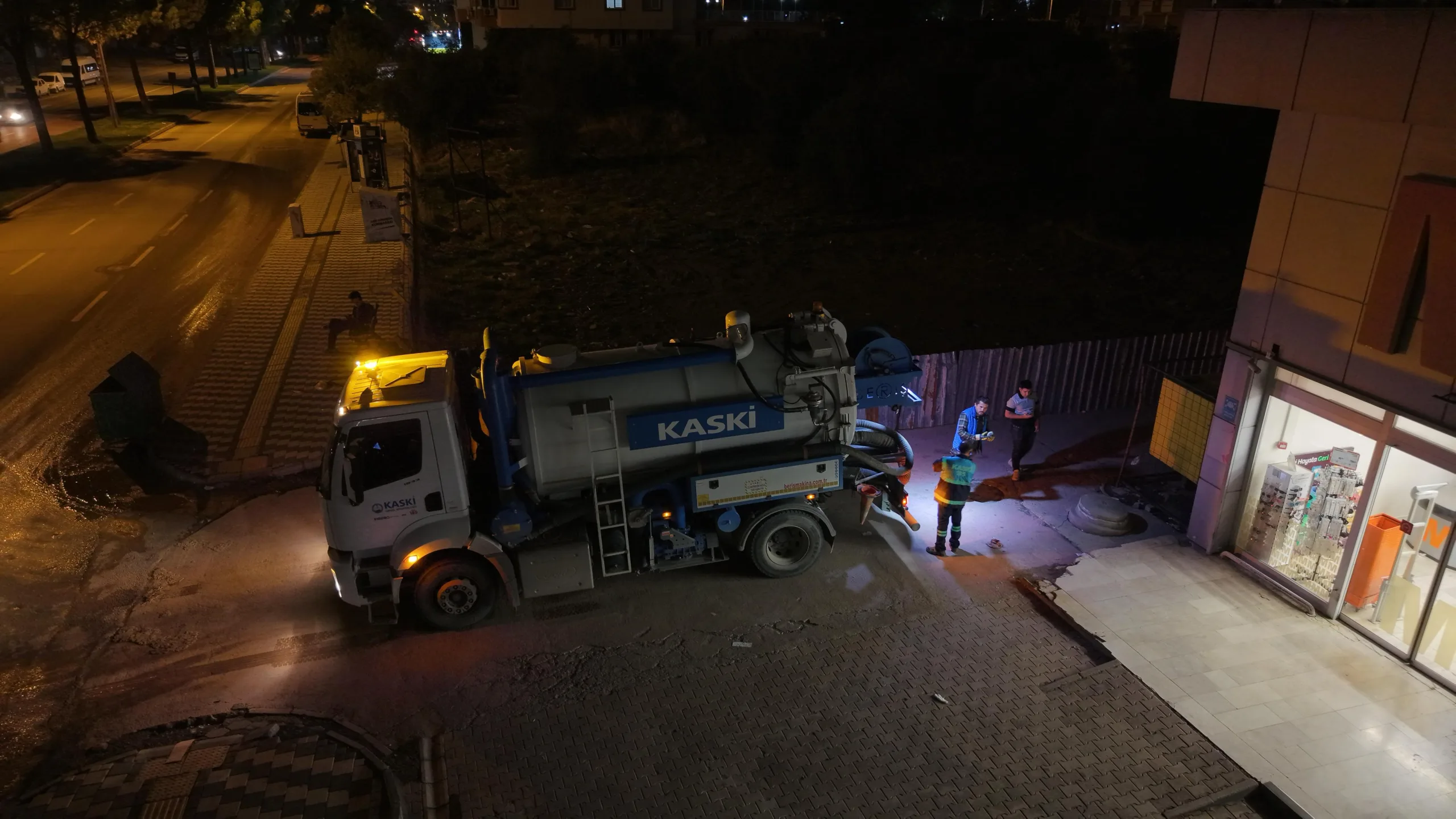Sağanak yağış öncesi kaski̇’den yoğun mesai!