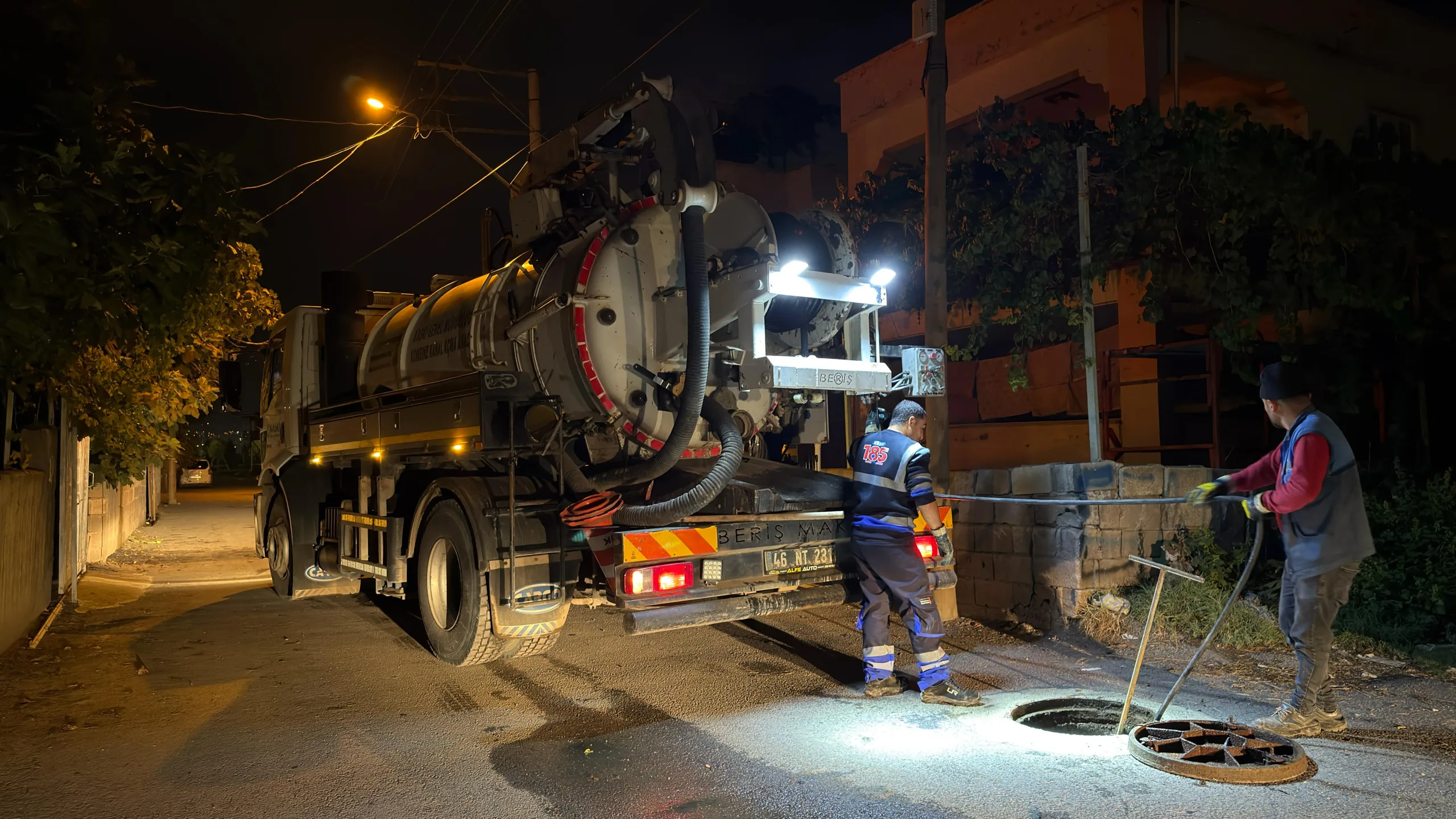 Sağanak yağış öncesi kaski̇’den yoğun mesai!