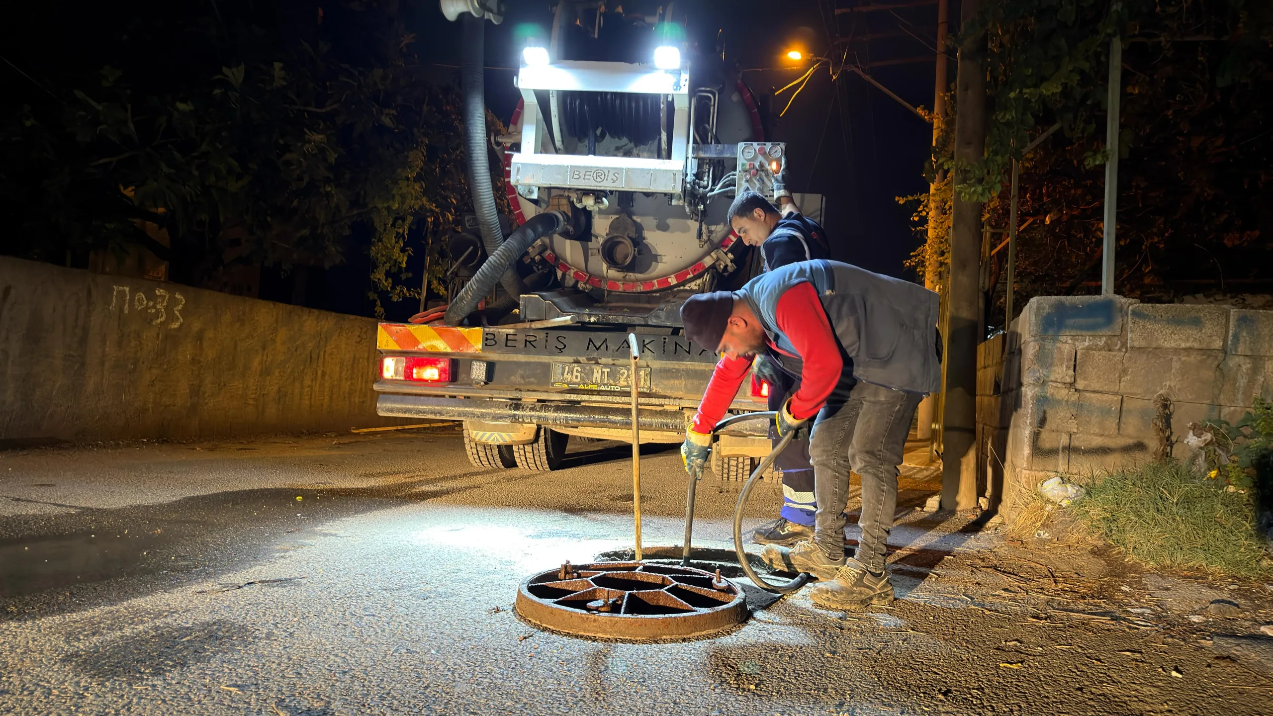 Sağanak yağış öncesi kaski̇’den yoğun mesai!