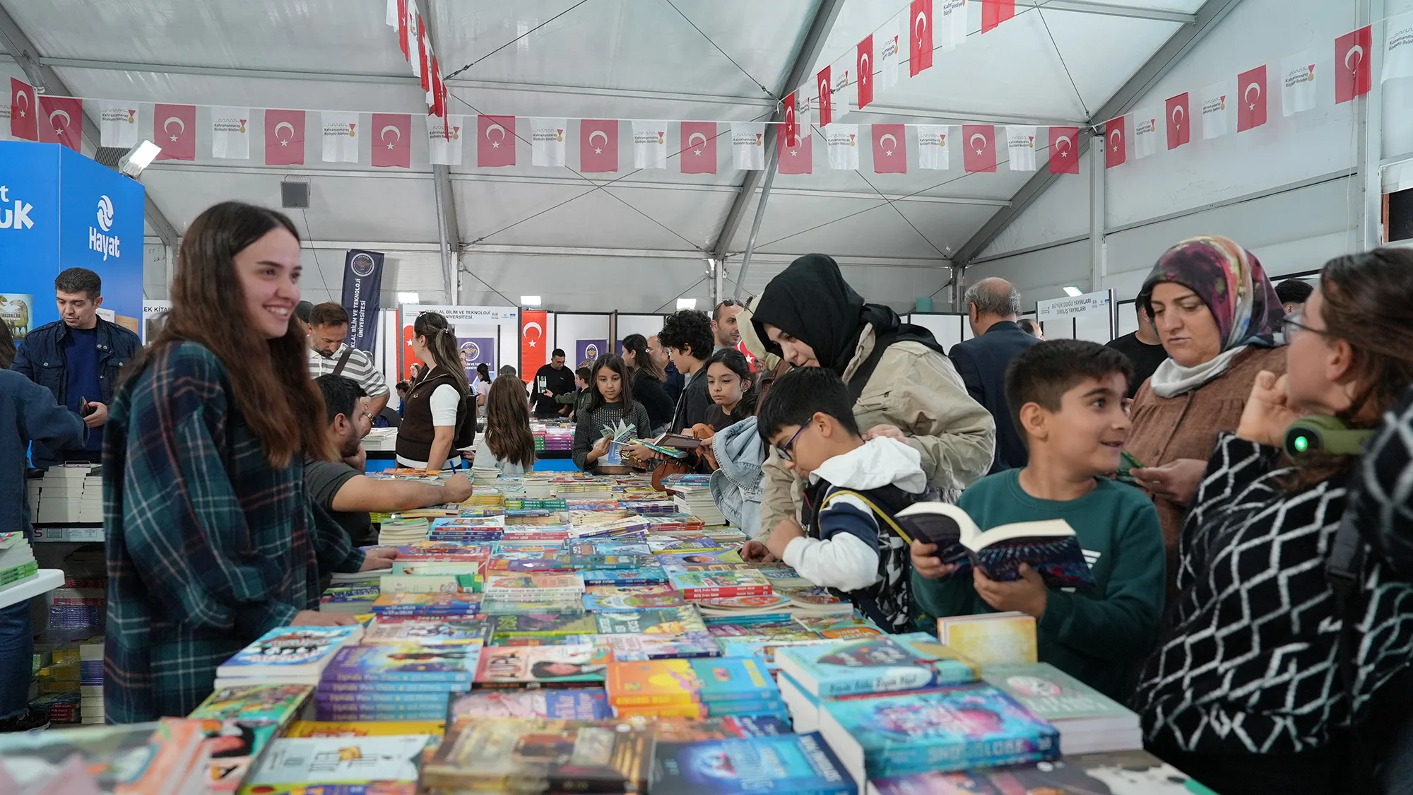 Kitap fuarı’nda kuşaklararası buluşma!