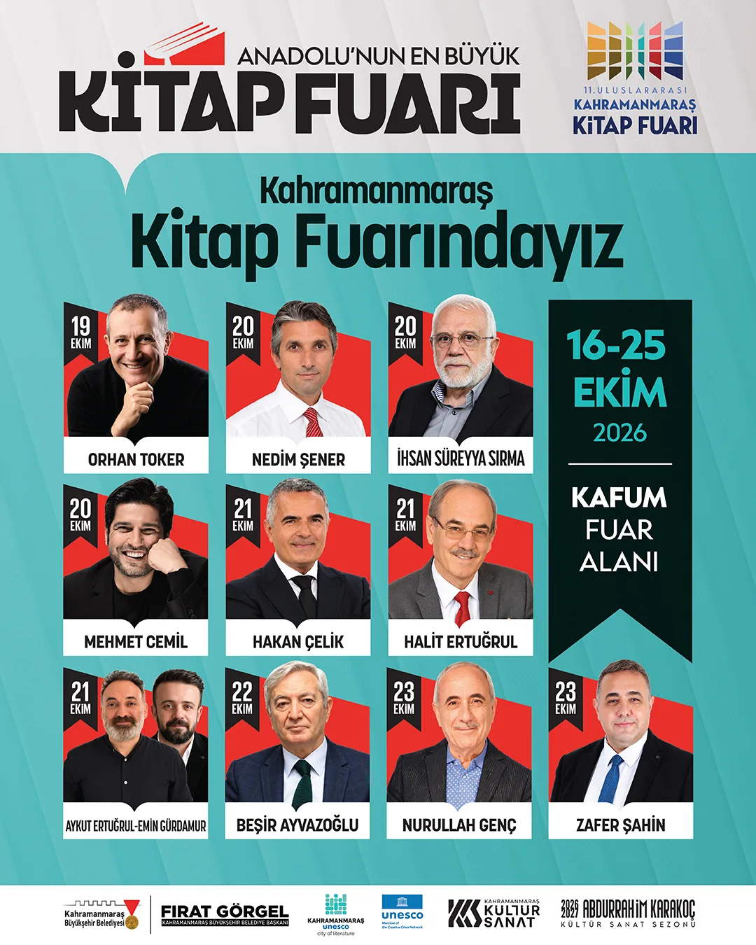 Edebiyat şehrinde dev fuar! Edebiyat şehrinde dev fuar!