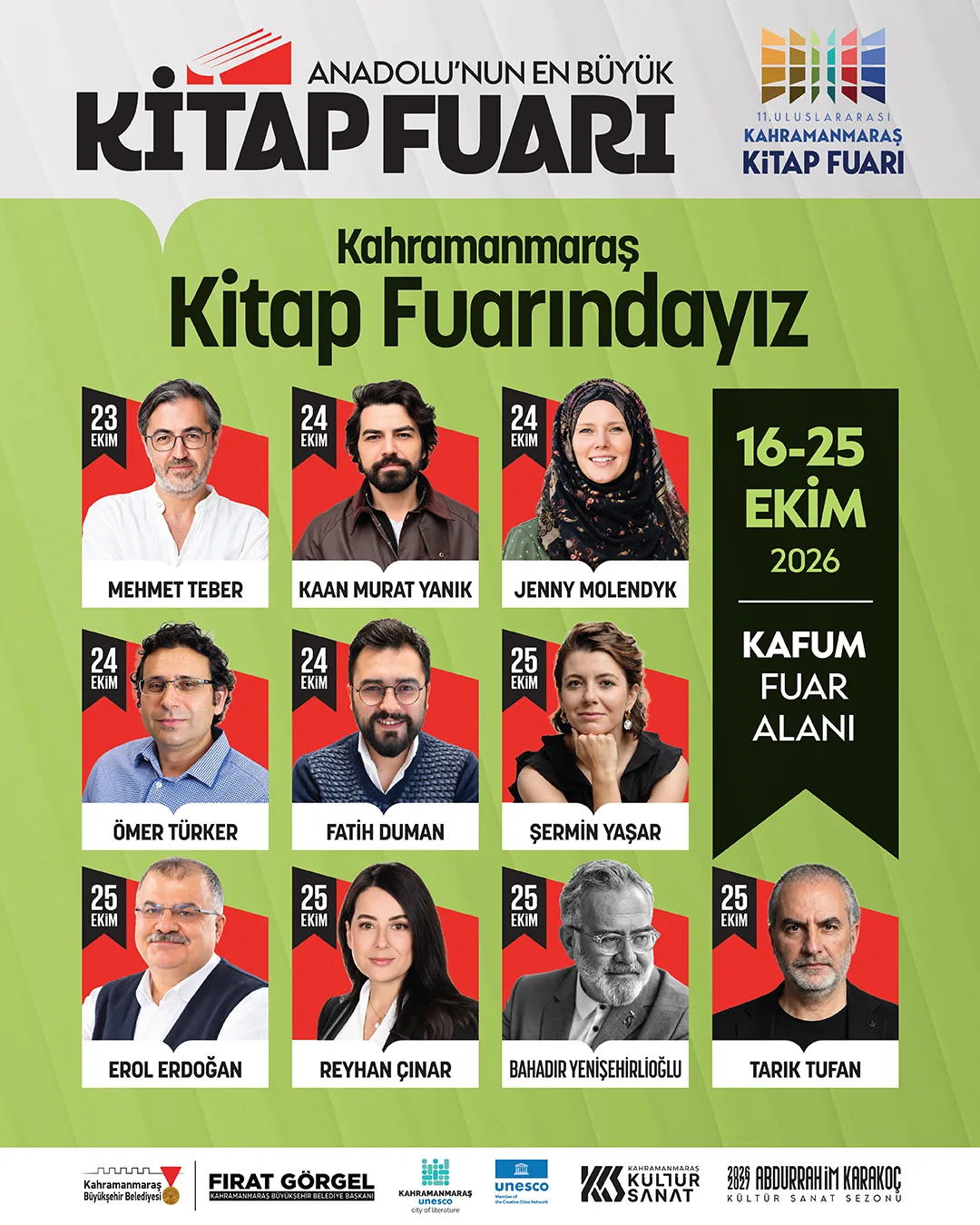 Edebiyat şehrinde dev fuar! Edebiyat şehrinde dev fuar!