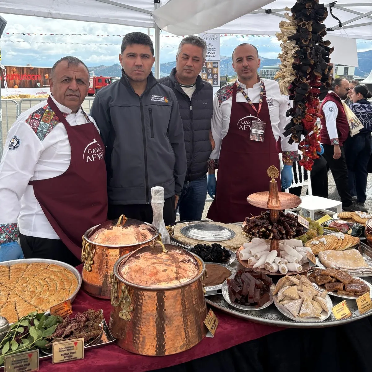 Kahramanmaraş’ın yöresel lezzetleri gastro afyon’da!
