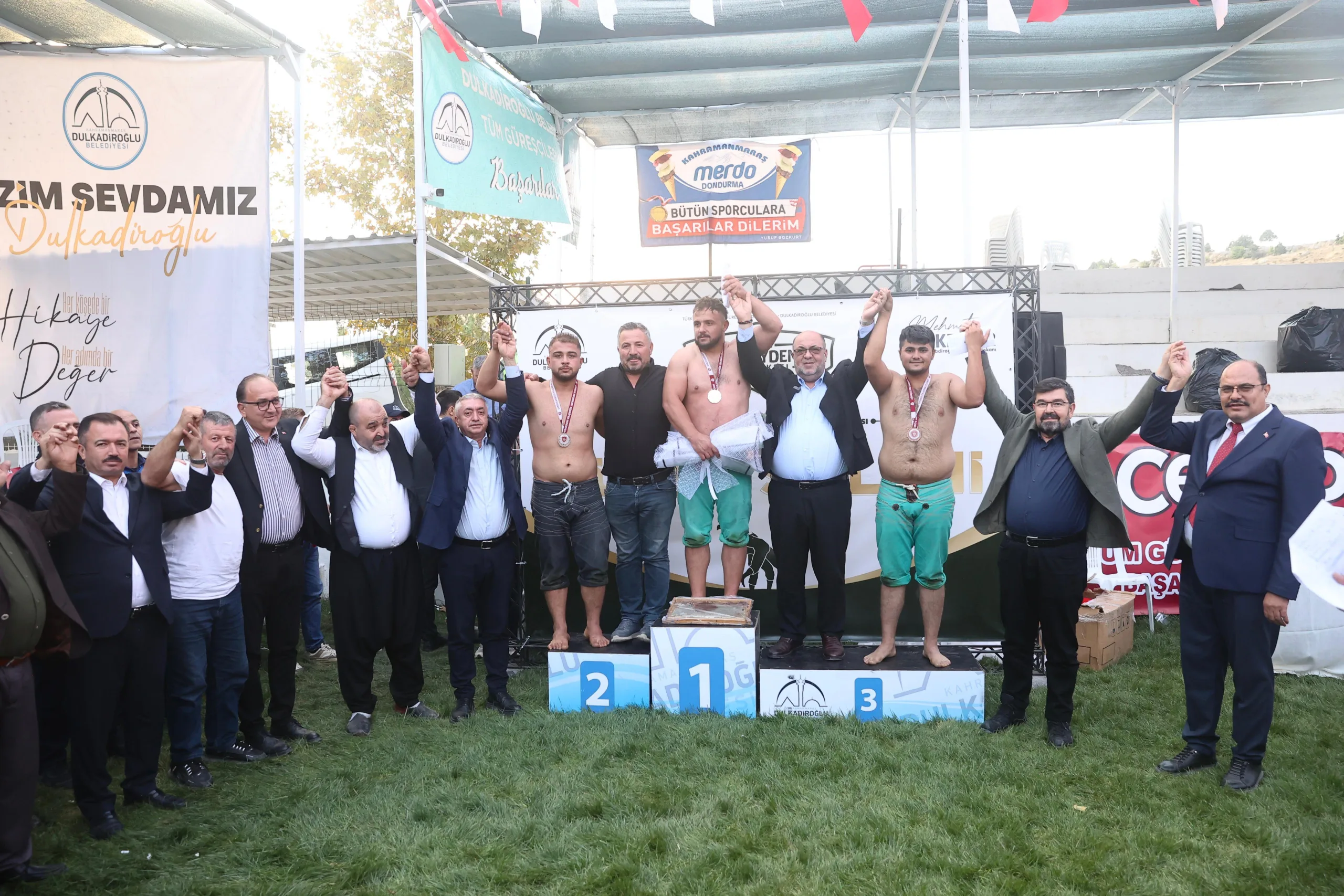 Kahramanmaraş’ın pehlivanları meydana i̇ndi!