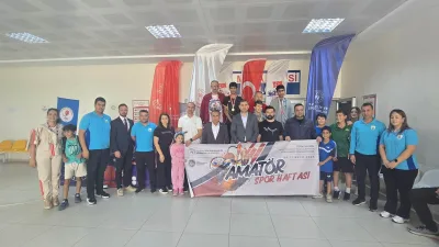 Kahramanmaraş’ta Amatör Spor Haftası etkinlikleri kapsamında düzenlenen masa tenisi müsabakaları,