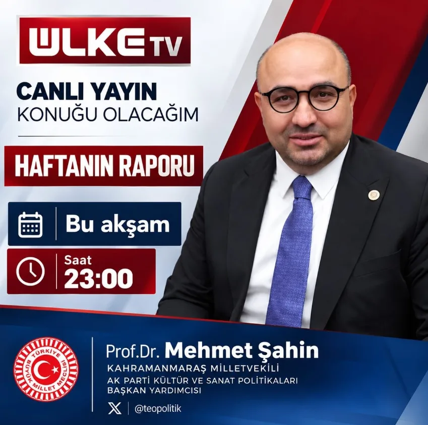 Andırınlı mehmet şahin canlı yayın konuğu oluyor
