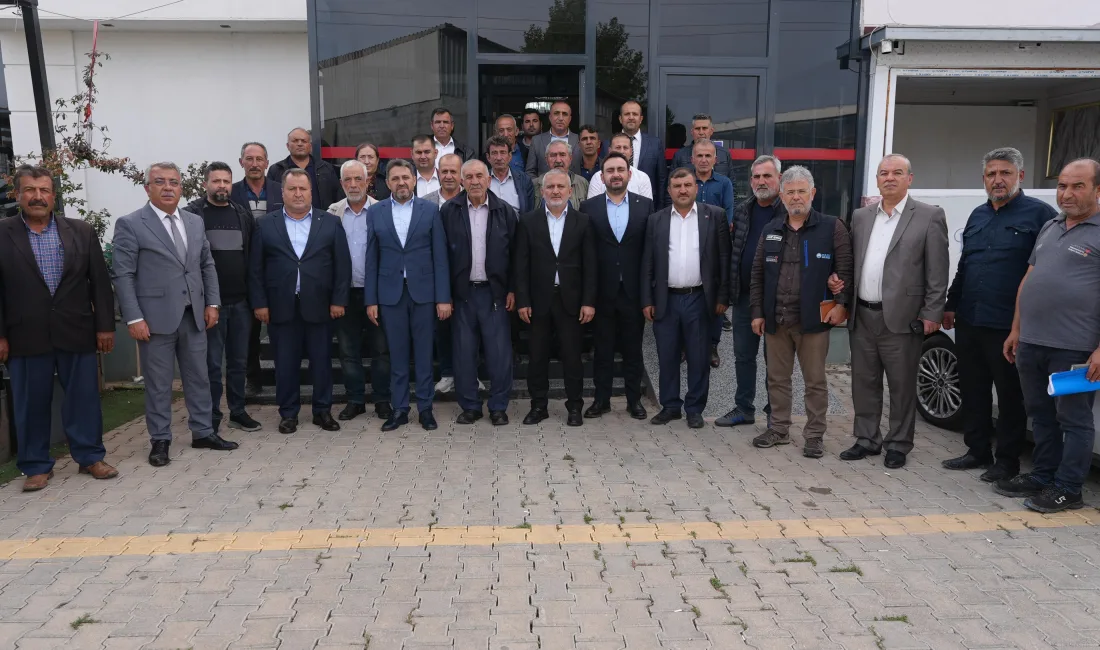 Kahramanmaraş Büyükşehir Belediyesi, Pazarcık’ta muhtarlarla 8’inci kez bir araya geldi.