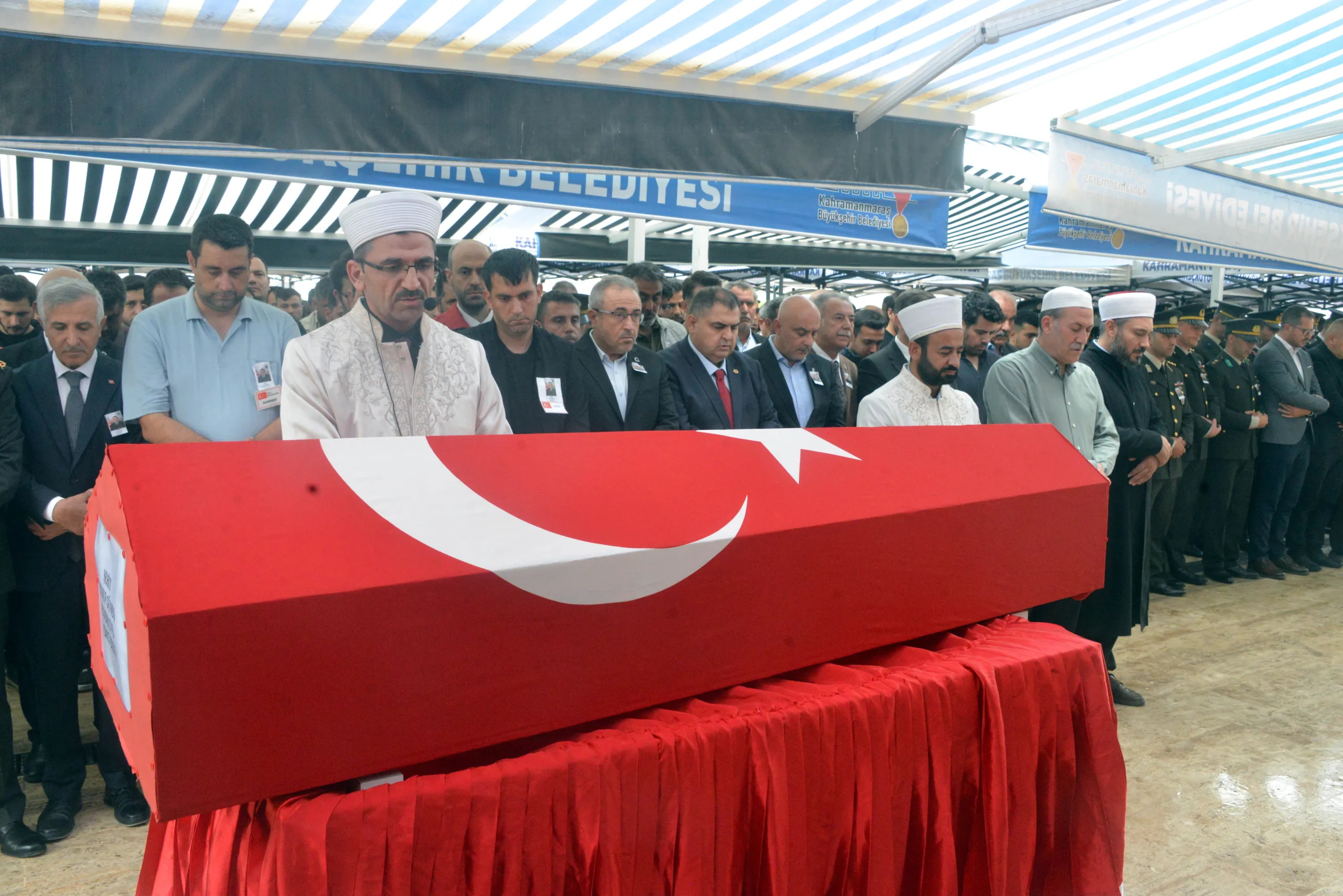 Kahramanmaraş şehidini ebediyete uğurladı!