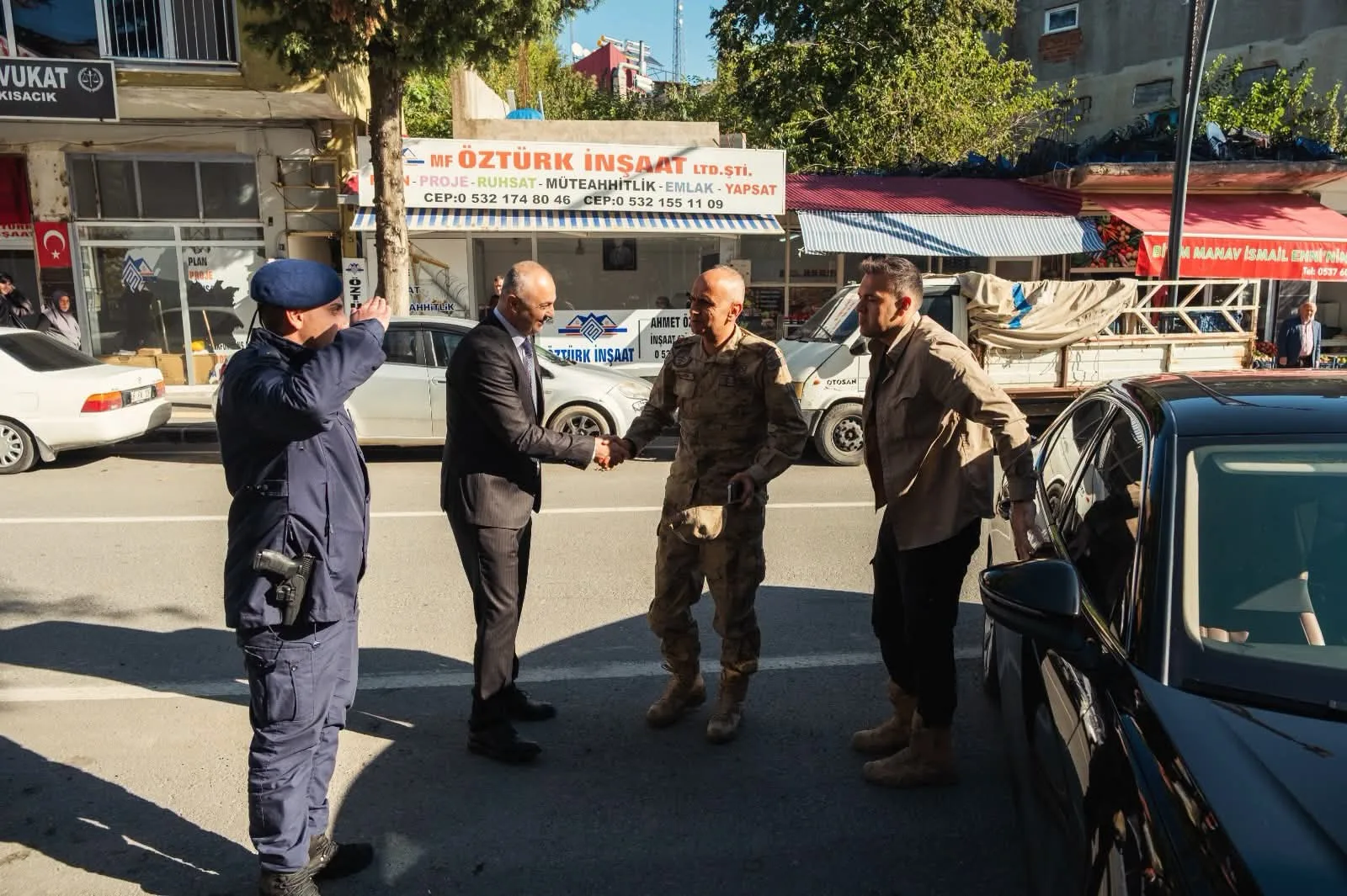 İl jandarma komutanı gülecen’den başkan gökşen’e ziyaret